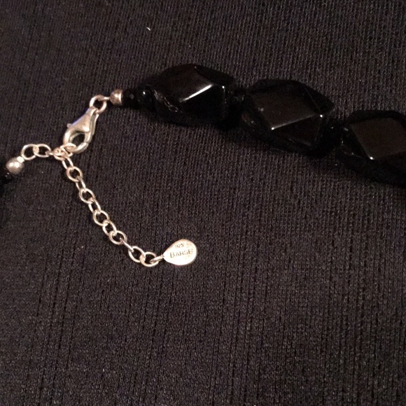 925 Barse Black Onyx Necklace - Picture 7 of 8